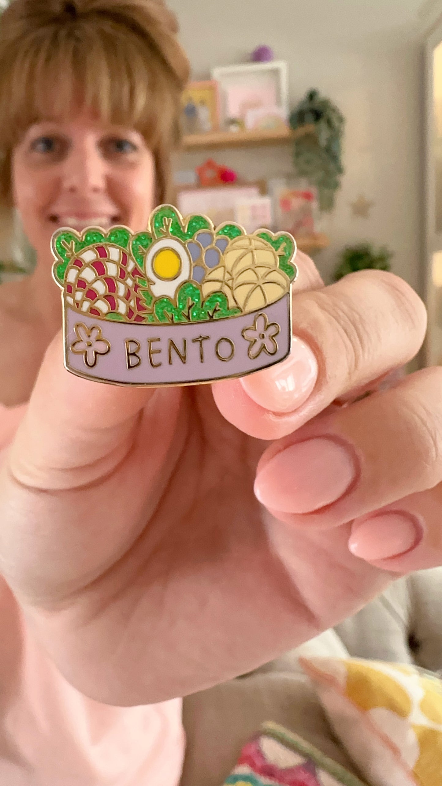 Bento Box Enamel Pin