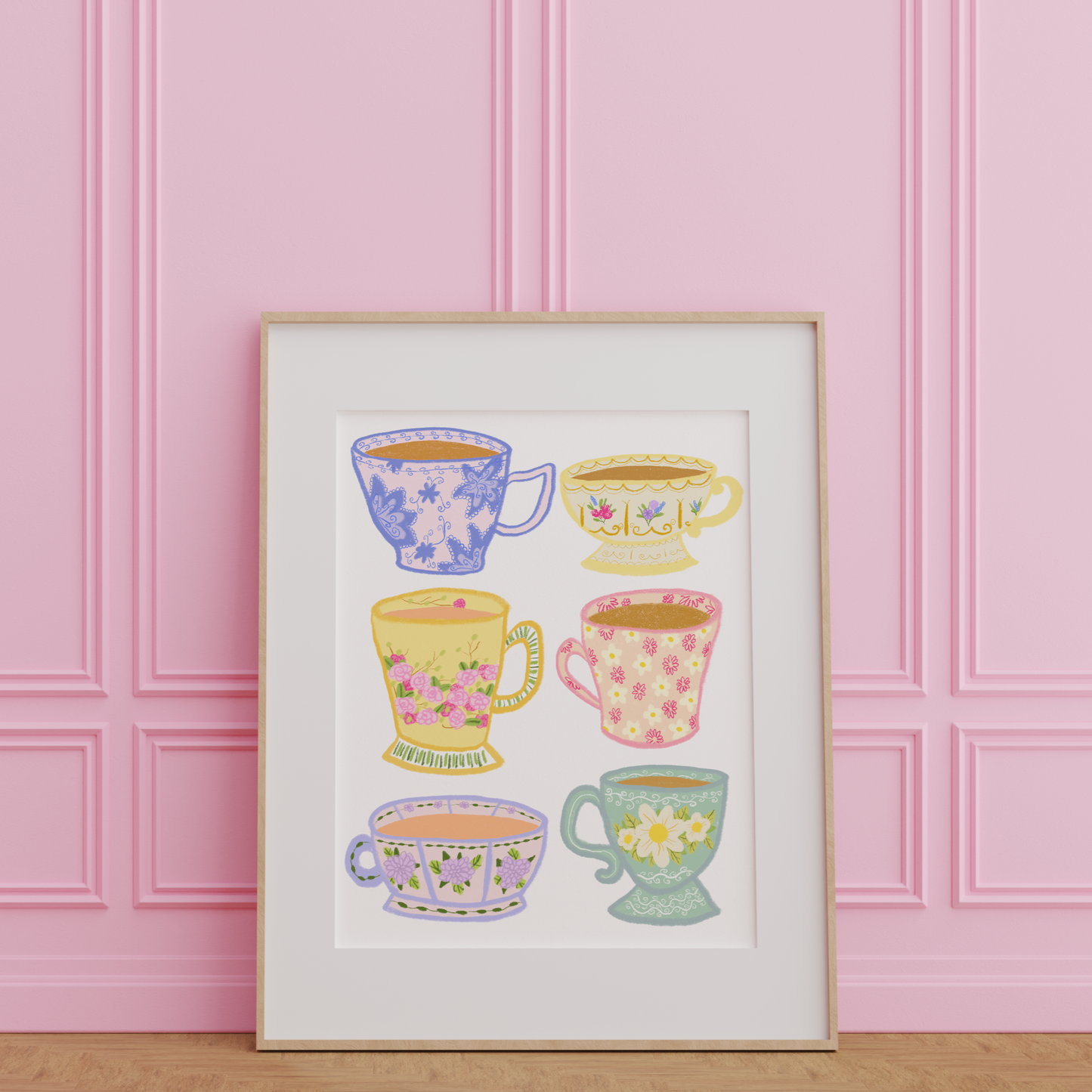 Teacups Print