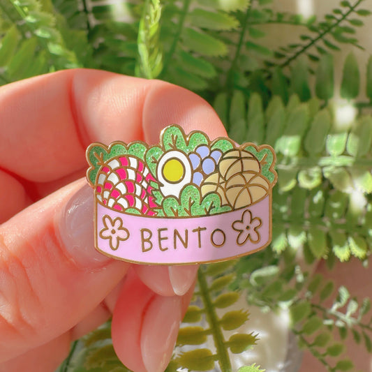 Bento Box Enamel Pin