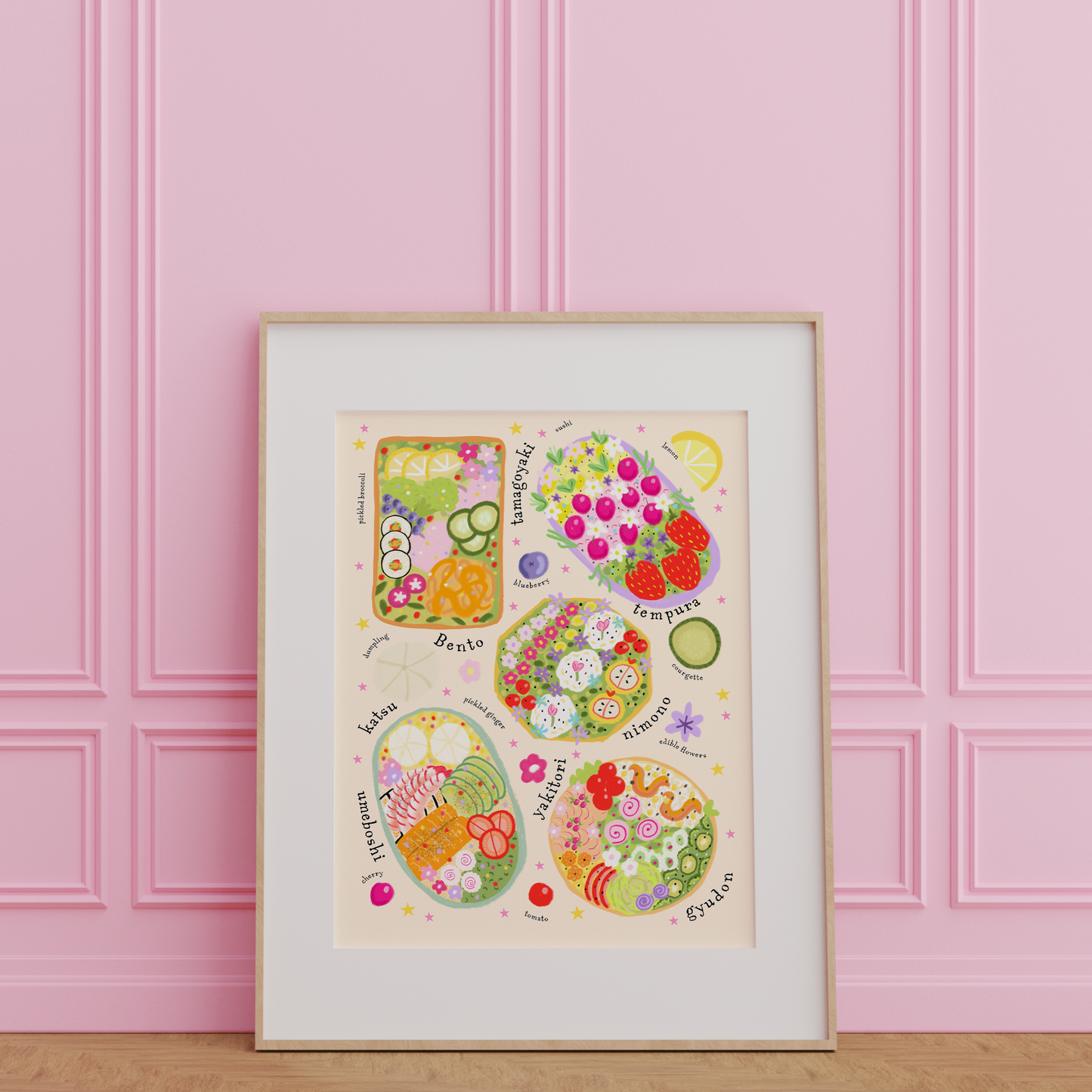 Bento Box Print